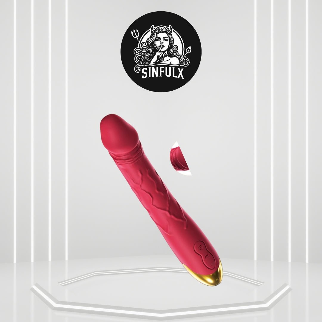 SynthPulse Powerful Dildo Vibrator-0