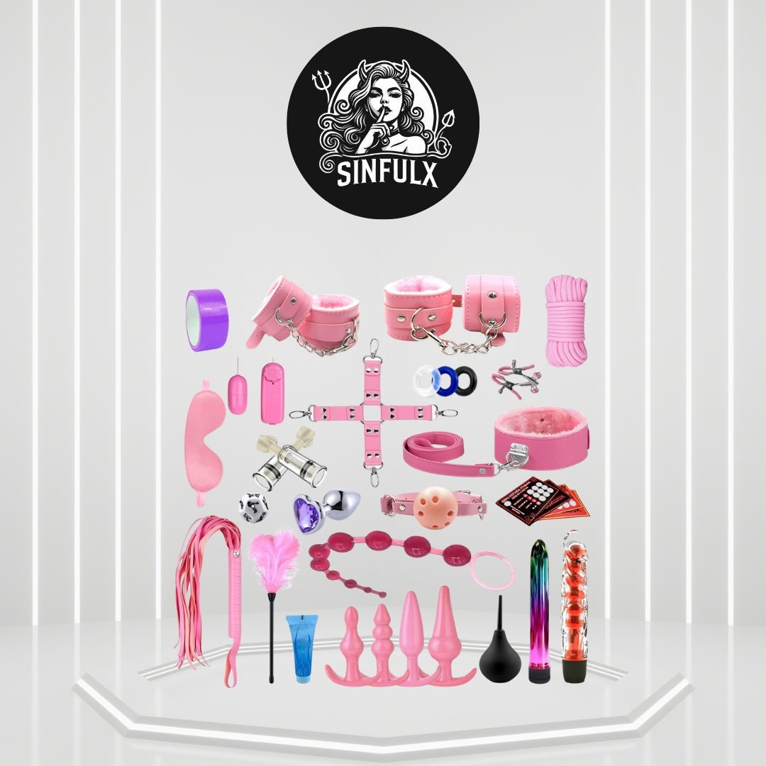 LustMotion 32PCs BDSM Sex Kit-0