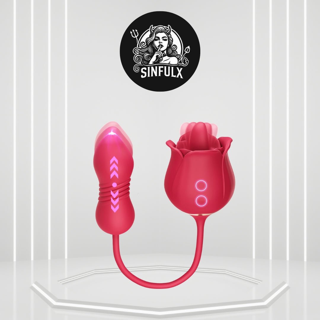 MagicMuse Tongue Licking & Thrusting Dildo-0