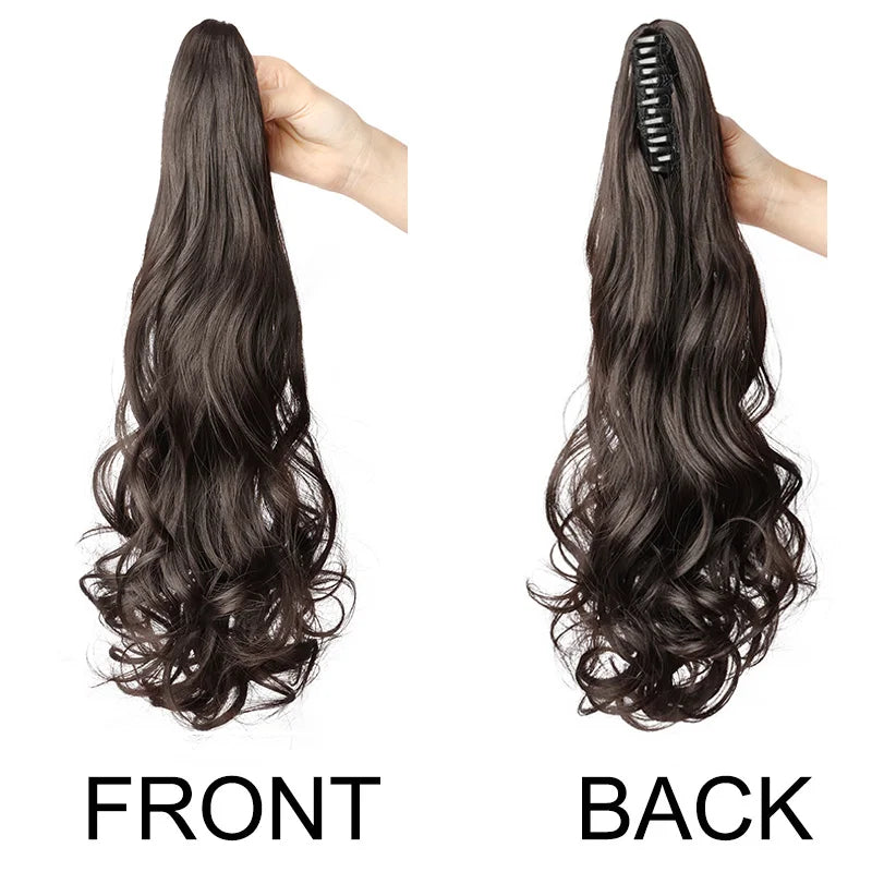 20 Inch Curly Ponytail Hair Extension