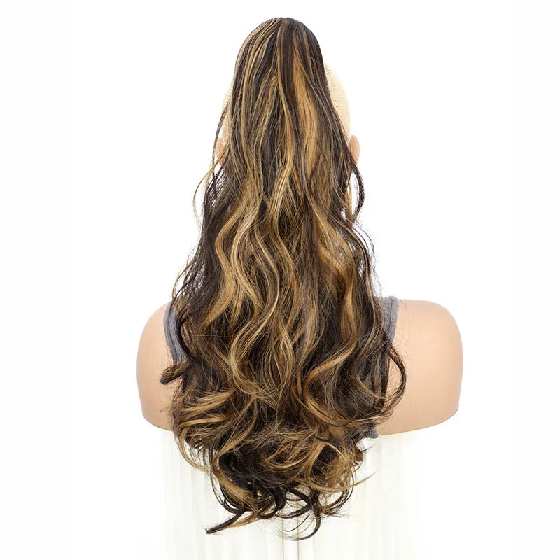 20 Inch Curly Ponytail Hair Extension