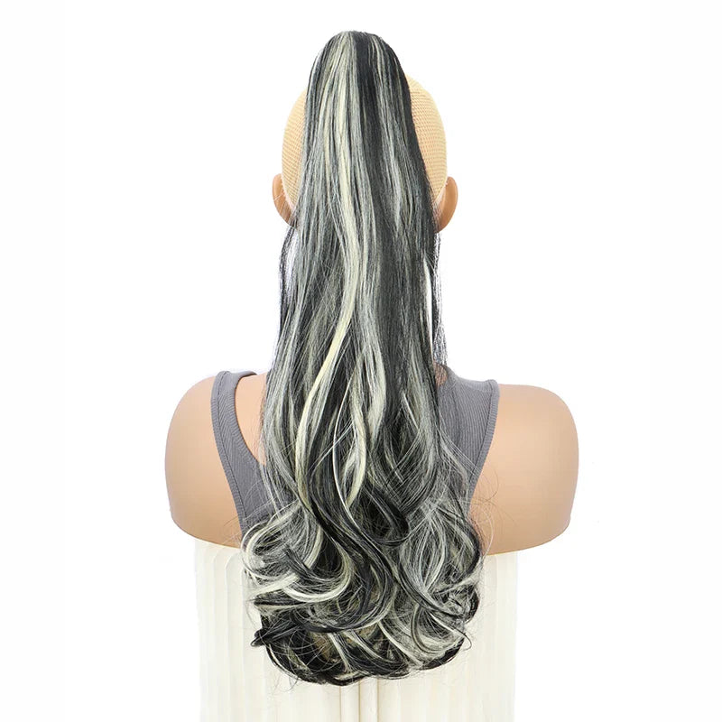 20 Inch Curly Ponytail Hair Extension