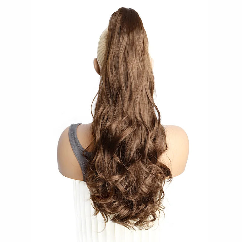20 Inch Curly Ponytail Hair Extension