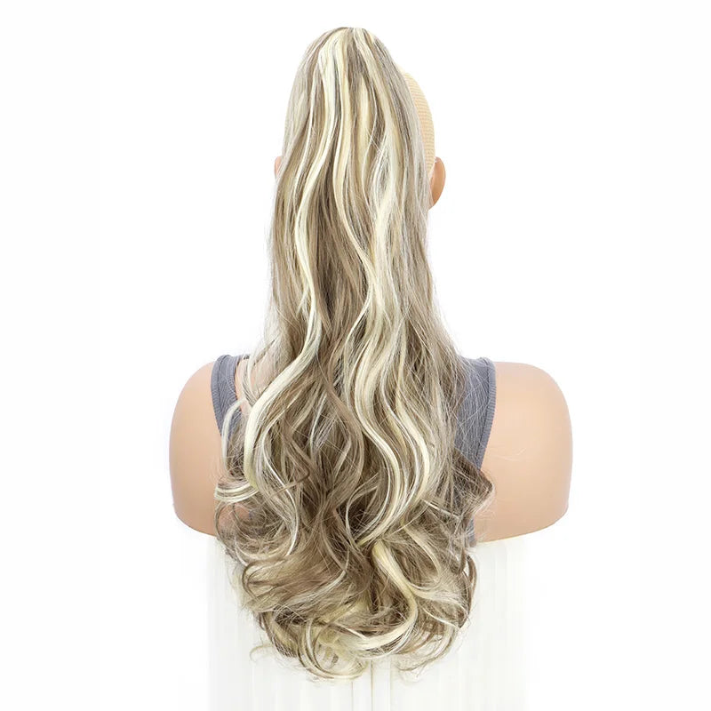 20 Inch Curly Ponytail Hair Extension