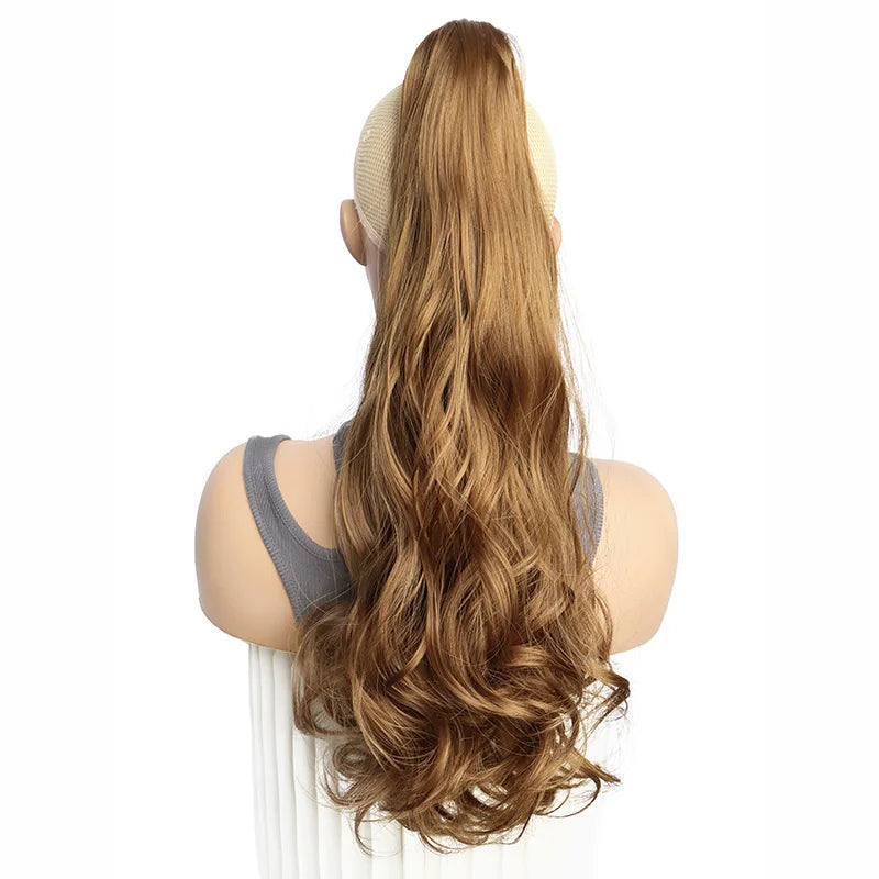 20 Inch Curly Ponytail Hair Extension