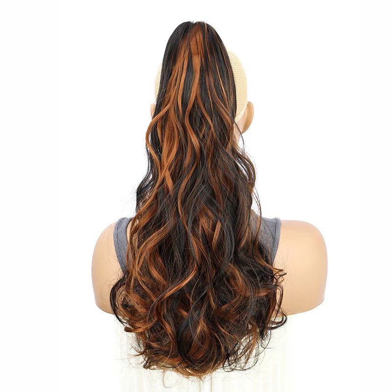 20 Inch Curly Ponytail Hair Extension