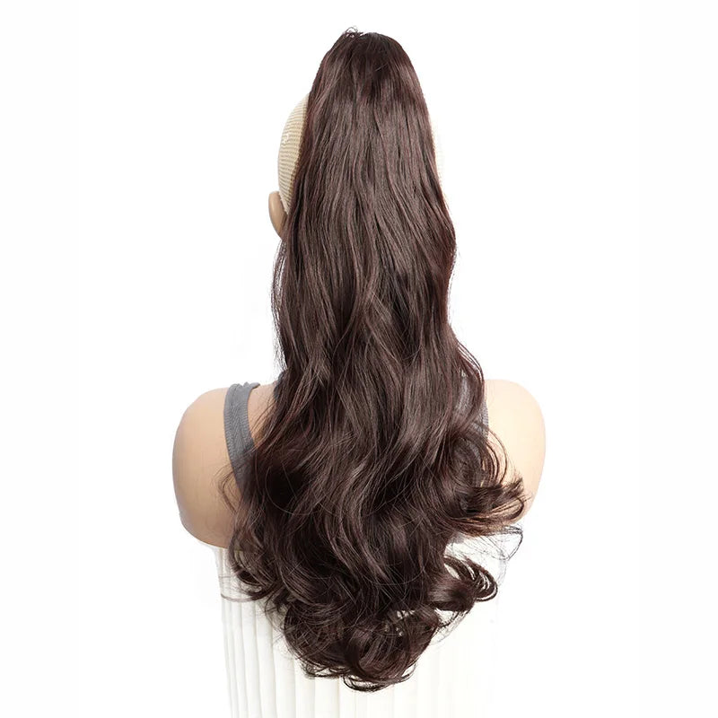 20 Inch Curly Ponytail Hair Extension
