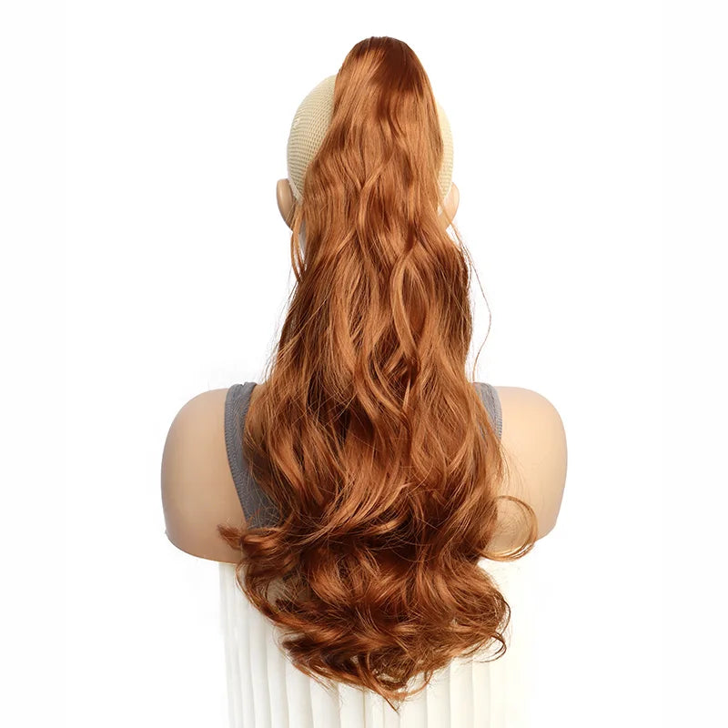 20 Inch Curly Ponytail Hair Extension