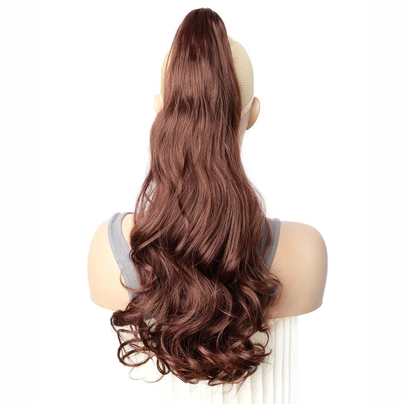 20 Inch Curly Ponytail Hair Extension