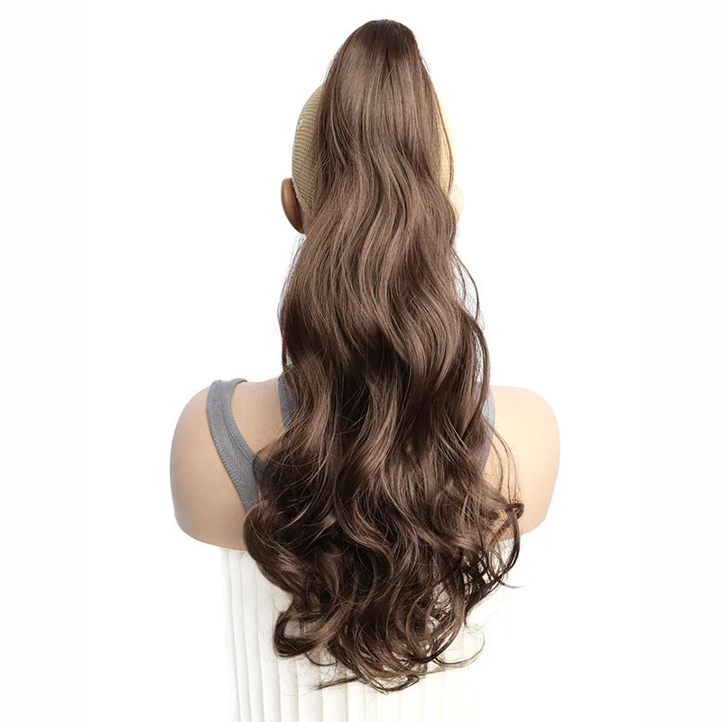 20 Inch Curly Ponytail Hair Extension