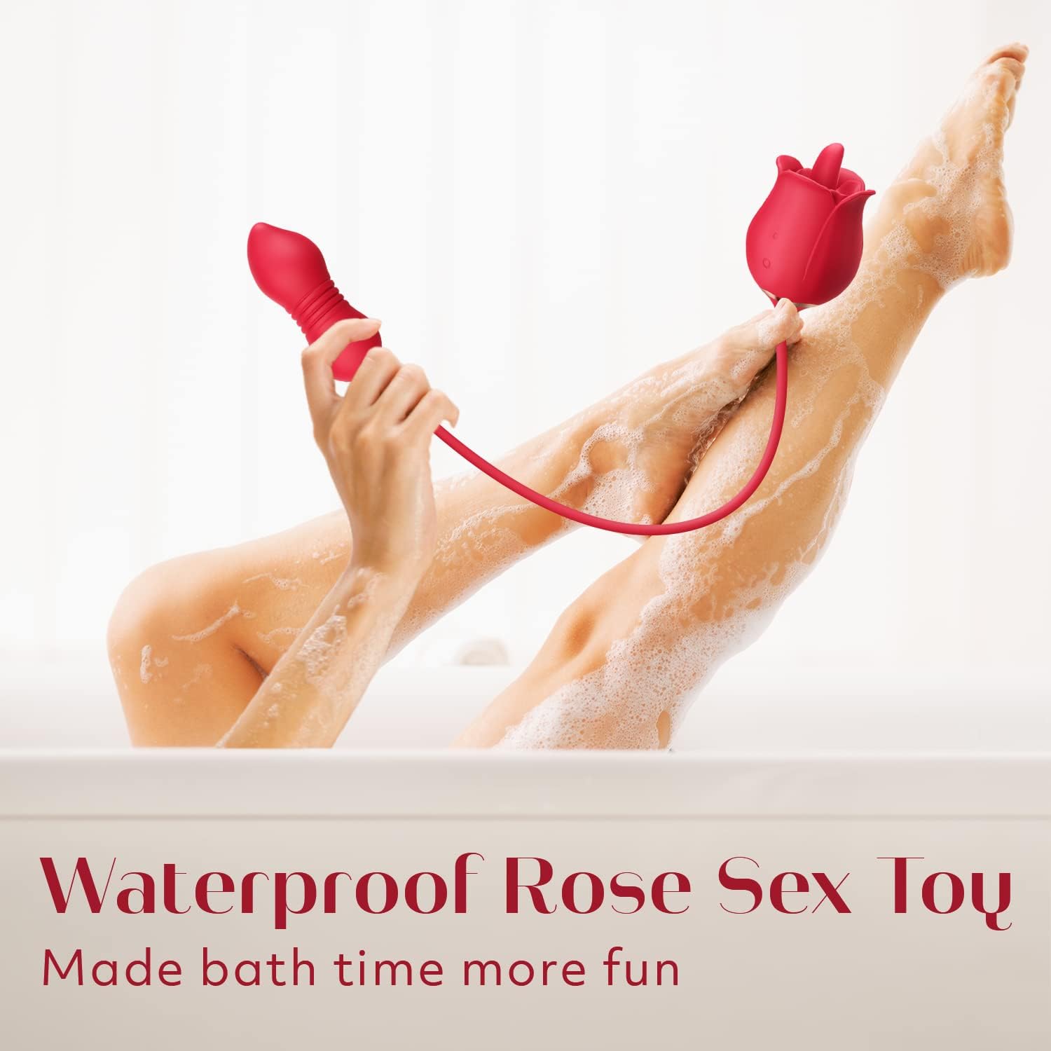 MagicMuse Tongue Licking & Thrusting Dildo-3