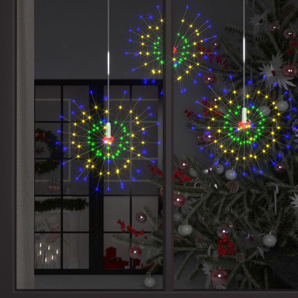 vidaXL Christmas Firecrack Light Decorative Meteor Light Holiday Decoration-8