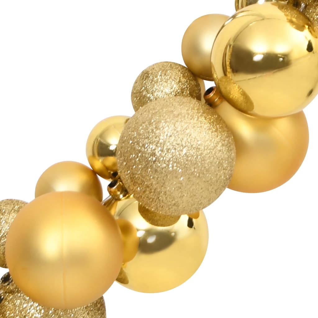 vidaXL Christmas Decoration Christmas Ball Wreath Garland Ornament Polystyrene-4