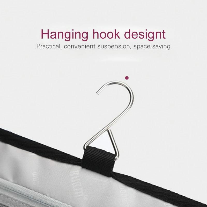 NNEIDS Black Nylon Hanging Storage Bag For Portable Dyson Hair Curler