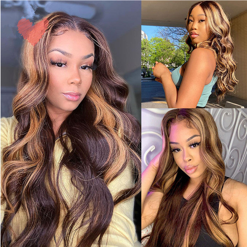 Fashionable Long Curly Hair Synthetic Wig