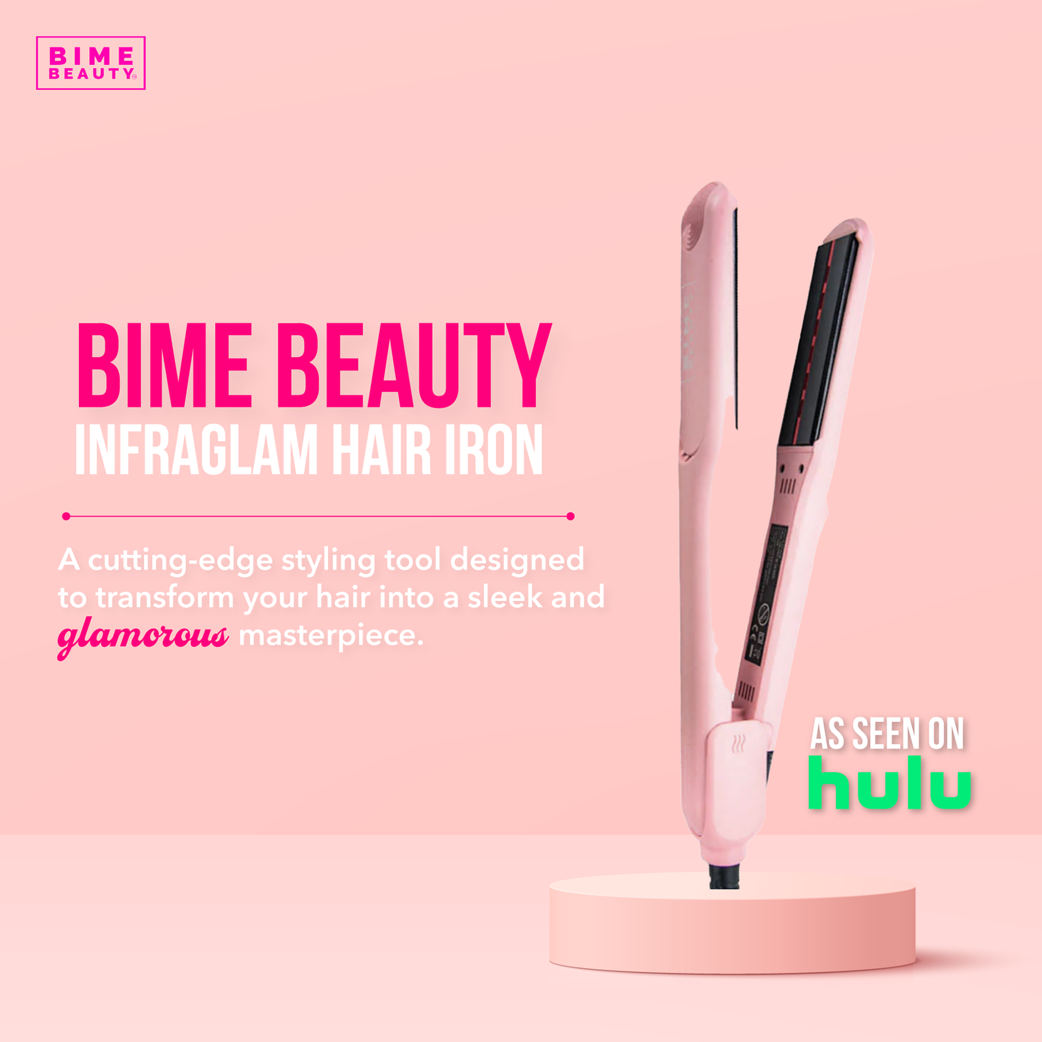 InfraGlam Hair Illuminator Iron-4